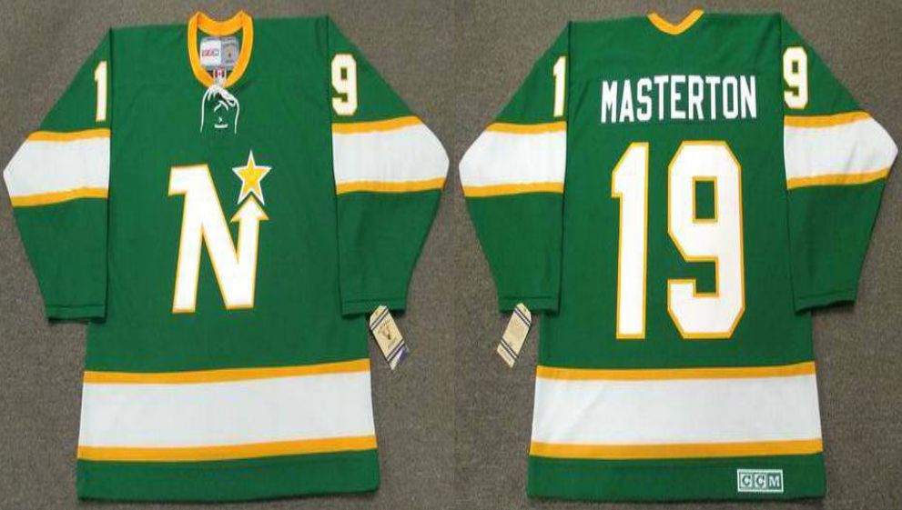 2019 Men Dallas Stars #19 Masterton Green CCM NHL jerseys
